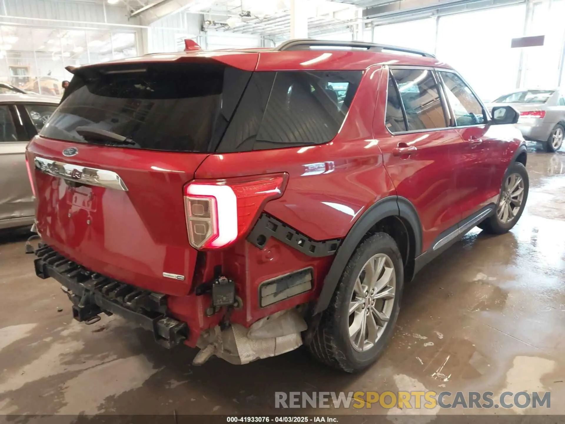 4 fotografías del automóvil dañado 1FMSK8DH8LGC90318 FORD EXPLORER 2020
