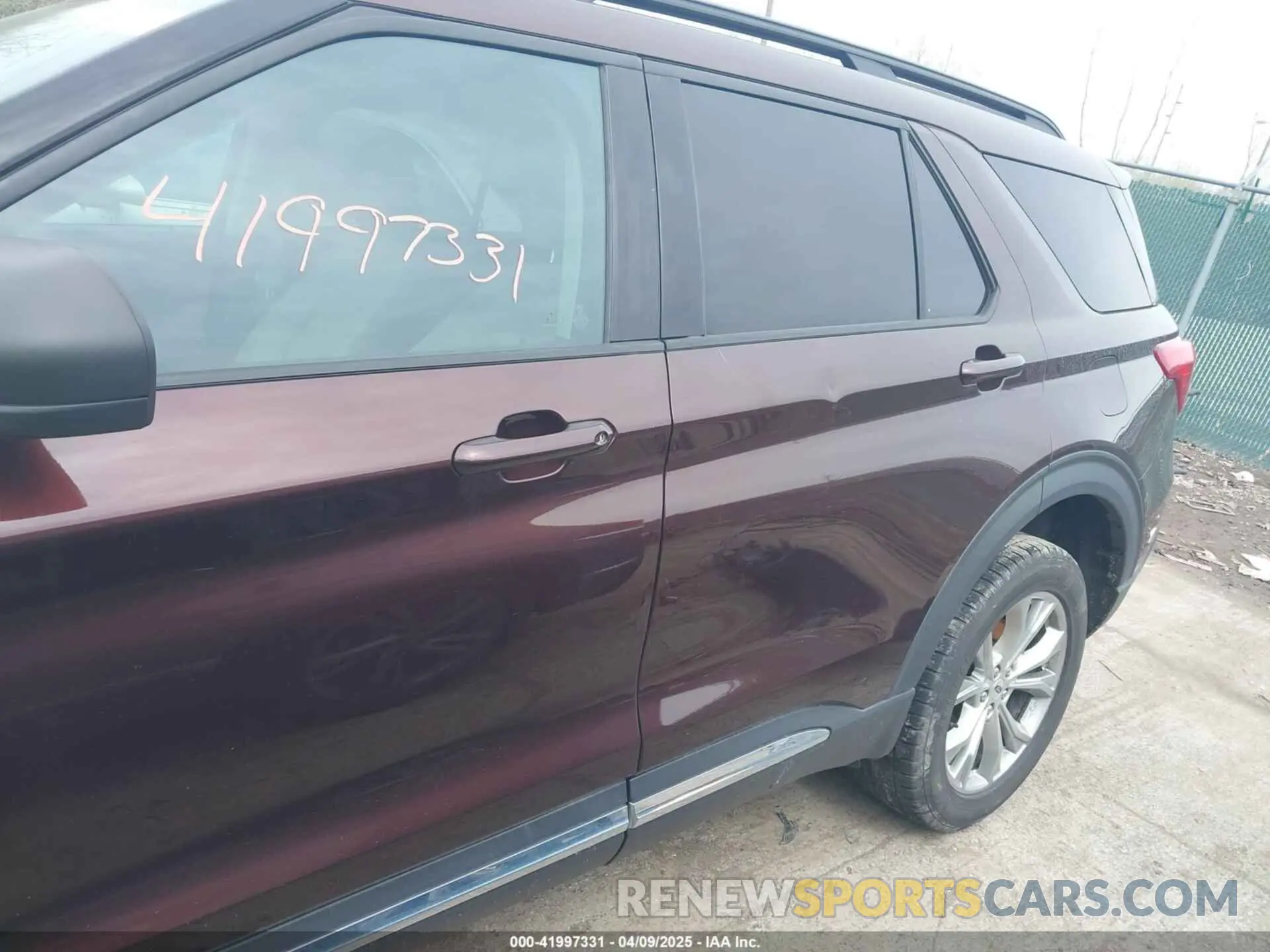 15 fotografías del automóvil dañado 1FMSK8DH9LGA09384 FORD EXPLORER 2020