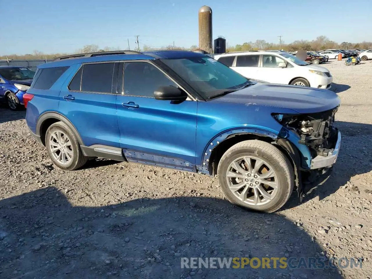 4 fotografías del automóvil dañado 1FMSK8DH9LGA63199 FORD EXPLORER 2020