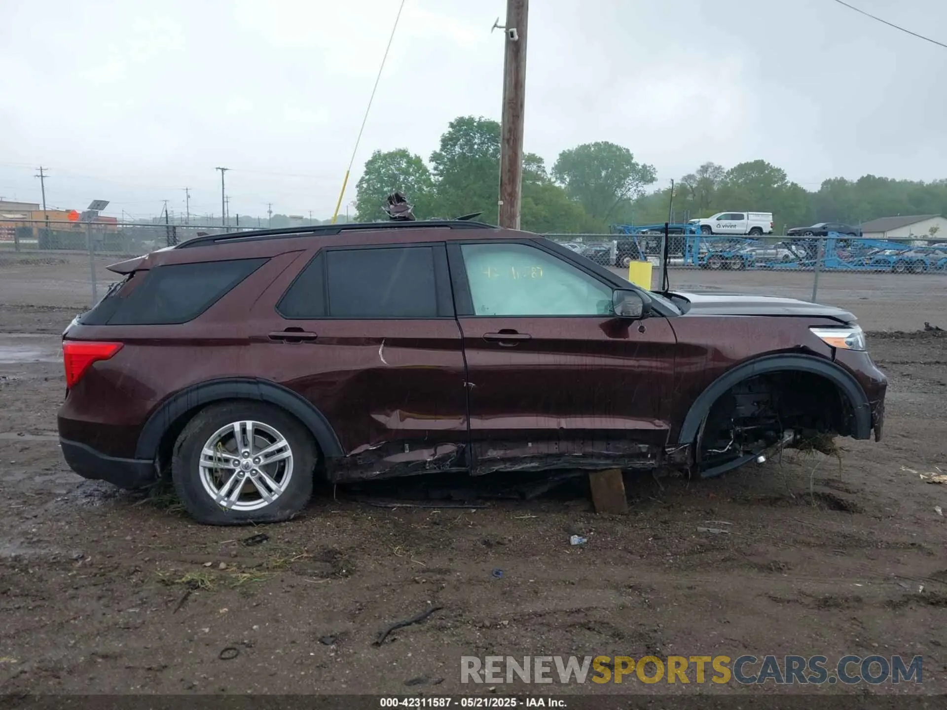 14 fotografías del automóvil dañado 1FMSK8DH9LGB28133 FORD EXPLORER 2020