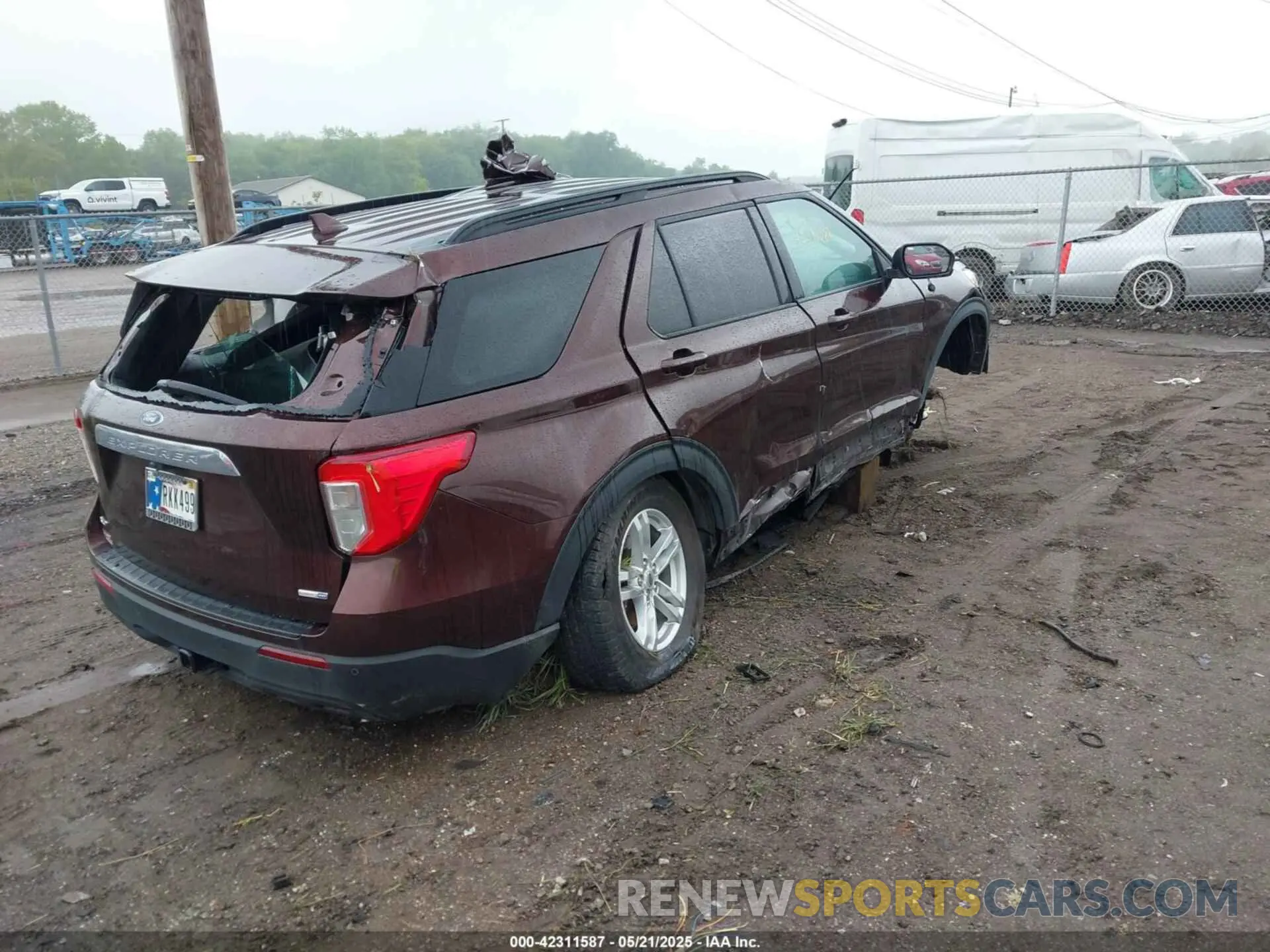4 fotografías del automóvil dañado 1FMSK8DH9LGB28133 FORD EXPLORER 2020