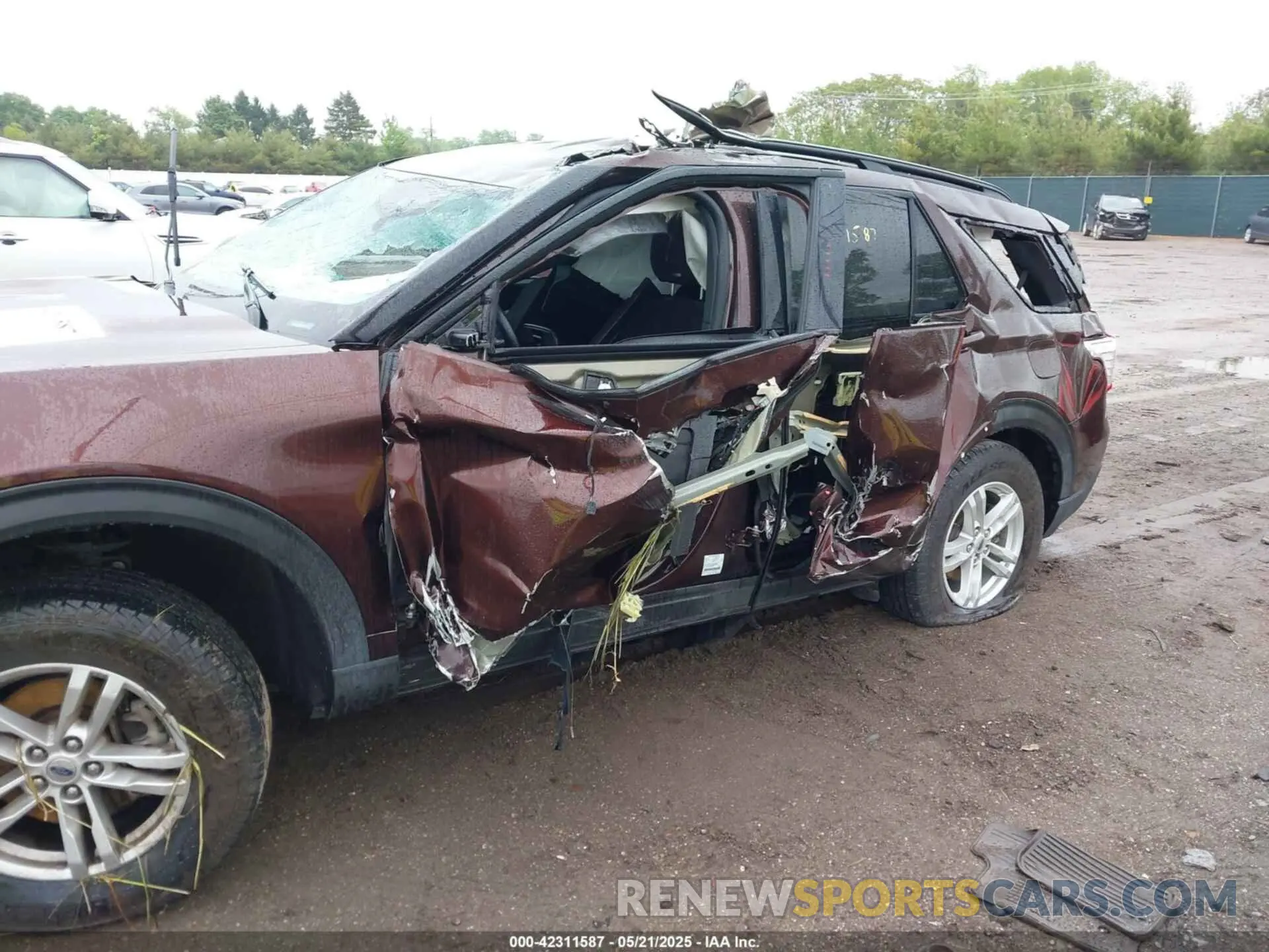 6 fotografías del automóvil dañado 1FMSK8DH9LGB28133 FORD EXPLORER 2020