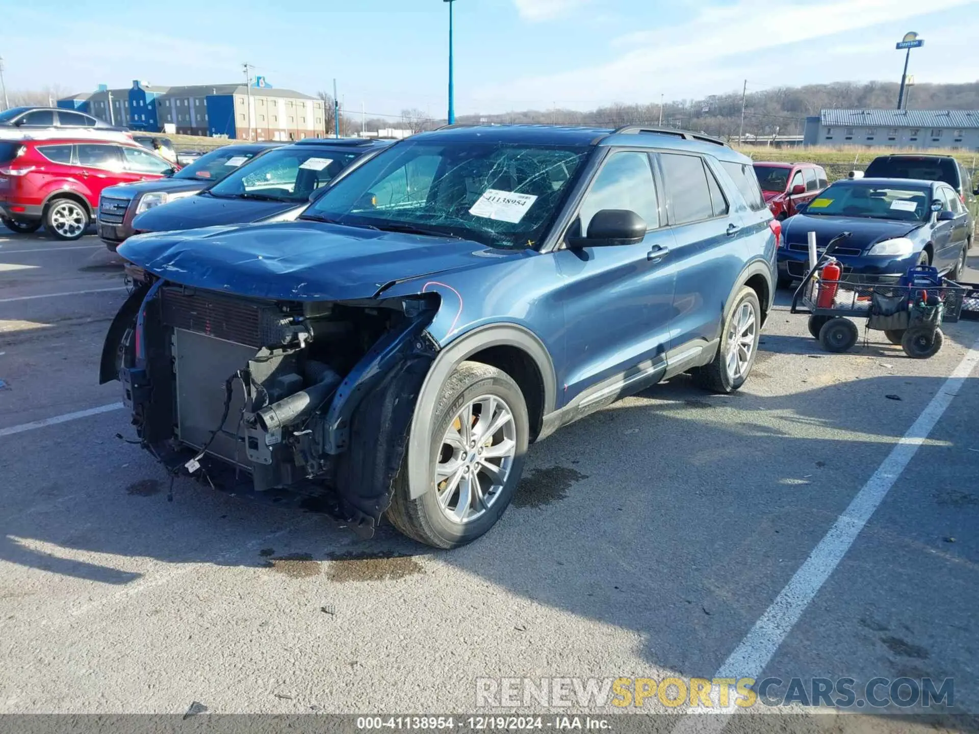 2 fotografías del automóvil dañado 1FMSK8DH9LGB40475 FORD EXPLORER 2020