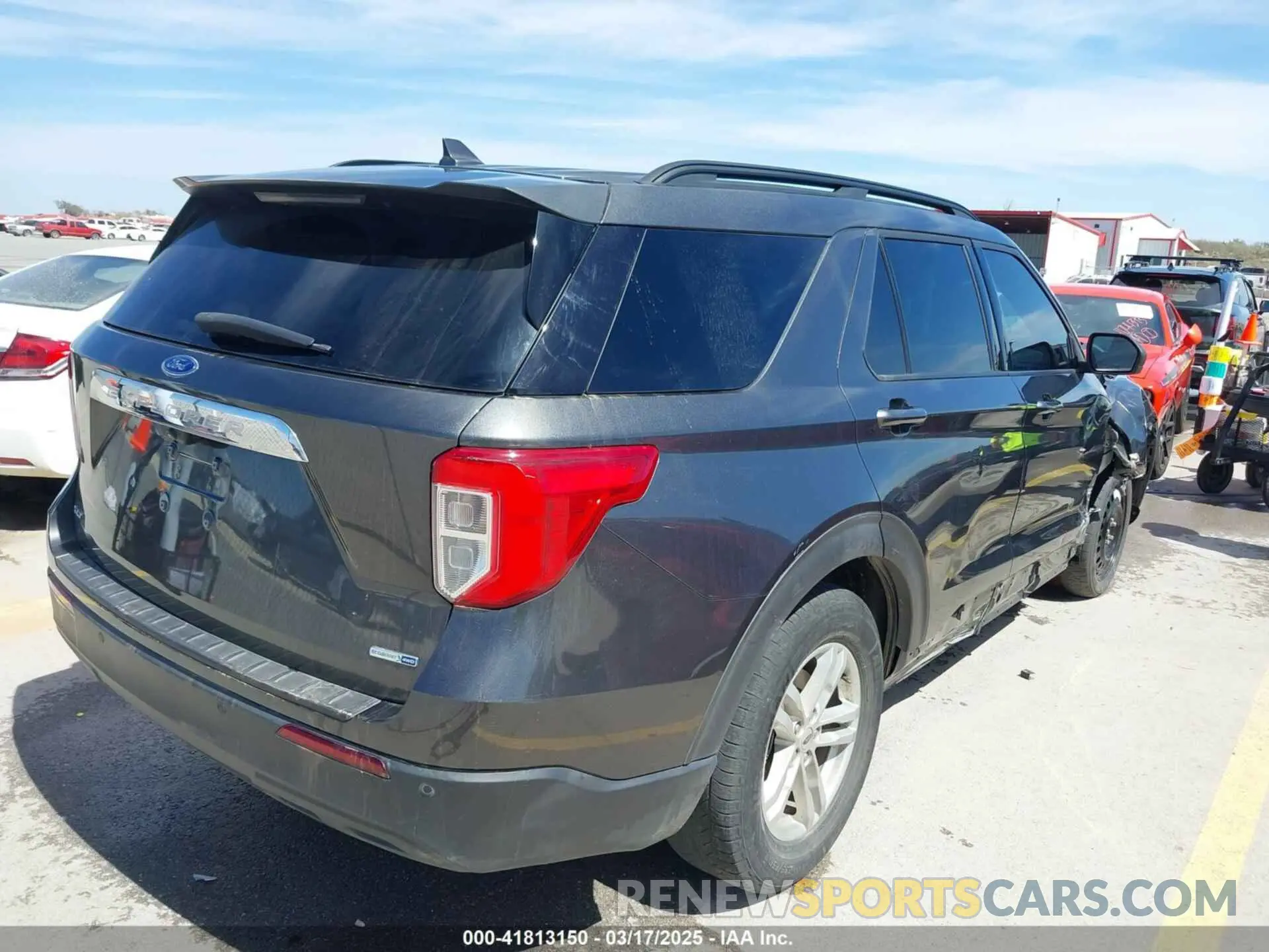 4 fotografías del automóvil dañado 1FMSK8DH9LGC02523 FORD EXPLORER 2020