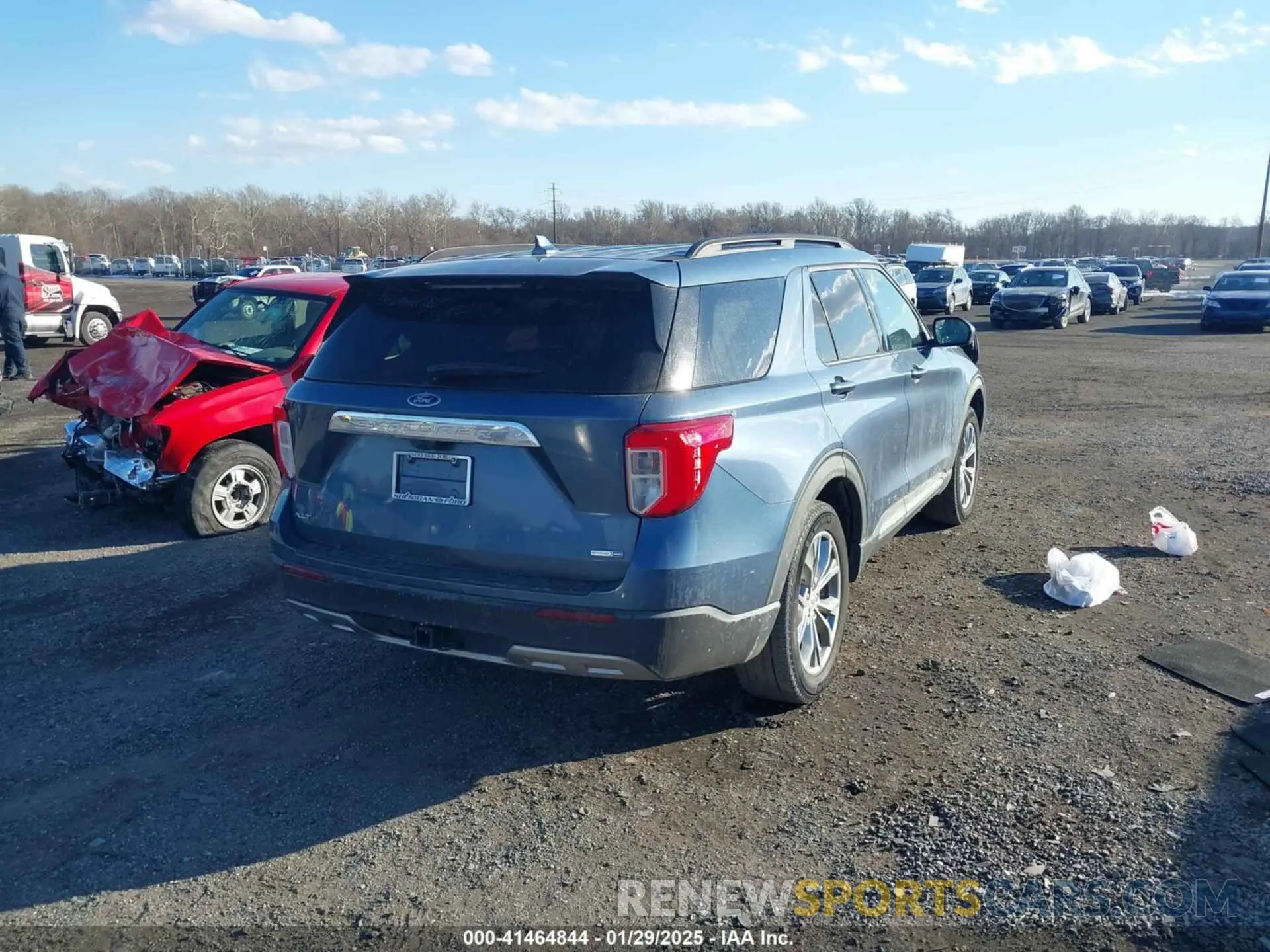 4 fotografías del automóvil dañado 1FMSK8DH9LGC40351 FORD EXPLORER 2020