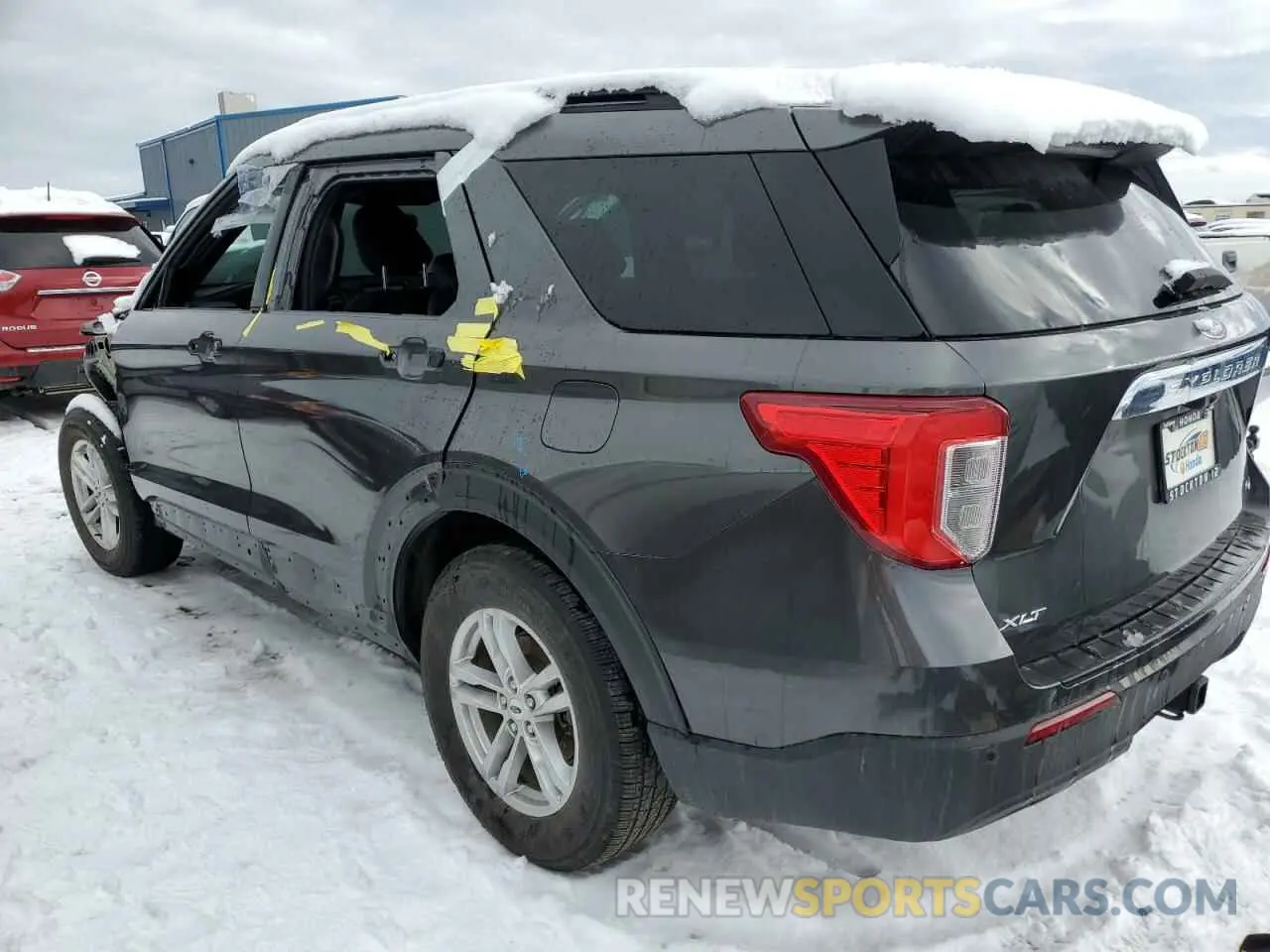 2 fotografías del automóvil dañado 1FMSK8DHXLGA39705 FORD EXPLORER 2020