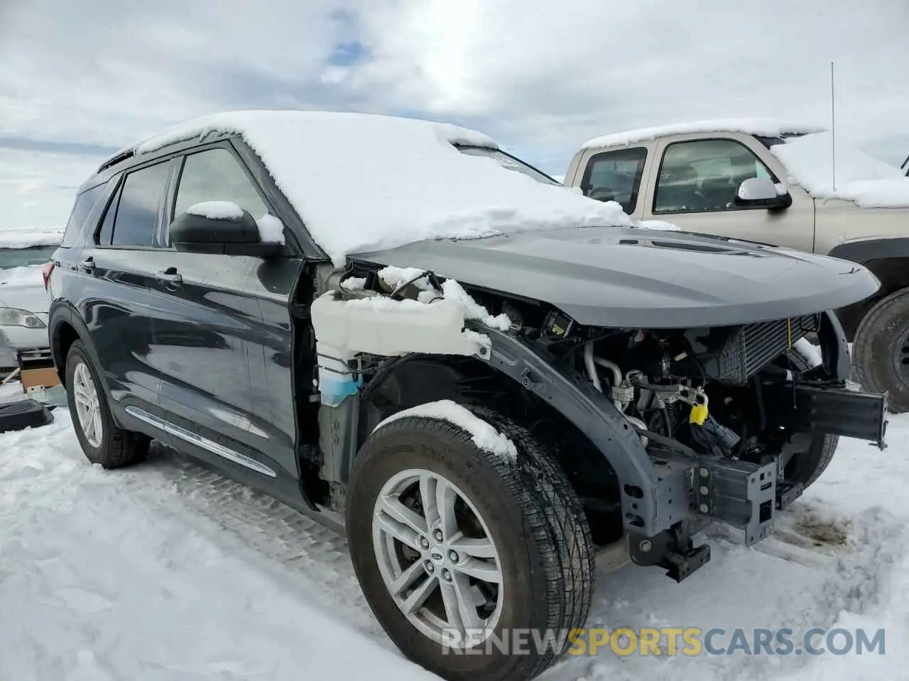 4 fotografías del automóvil dañado 1FMSK8DHXLGA39705 FORD EXPLORER 2020