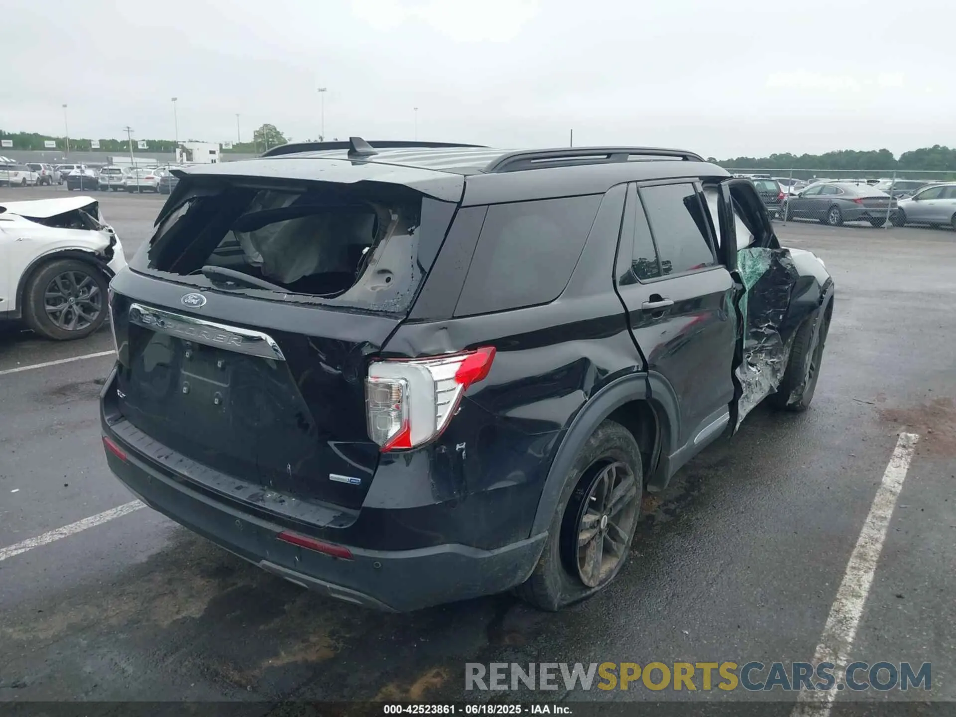 4 fotografías del automóvil dañado 1FMSK8DHXLGB25418 FORD EXPLORER 2020