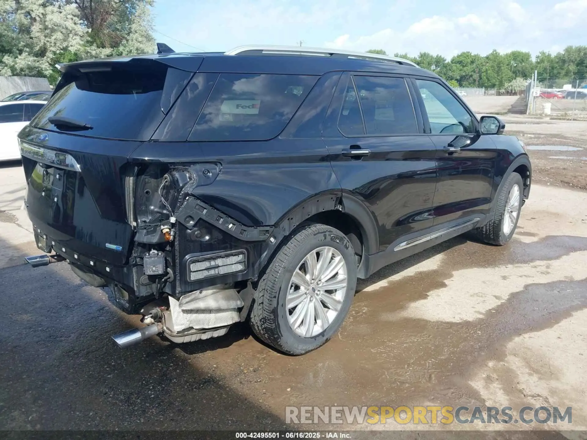 4 fotografías del automóvil dañado 1FMSK8FH1LGB94186 FORD EXPLORER 2020