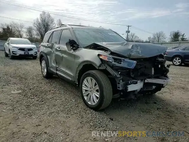 11 fotografías del automóvil dañado 1FMSK8FH3LGA24279 FORD EXPLORER 2020
