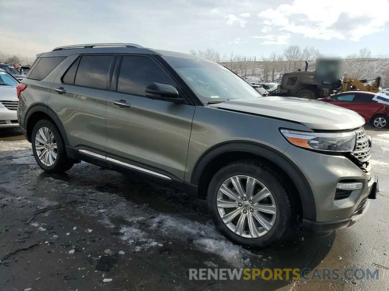 4 fotografías del automóvil dañado 1FMSK8FH4LGB95042 FORD EXPLORER 2020