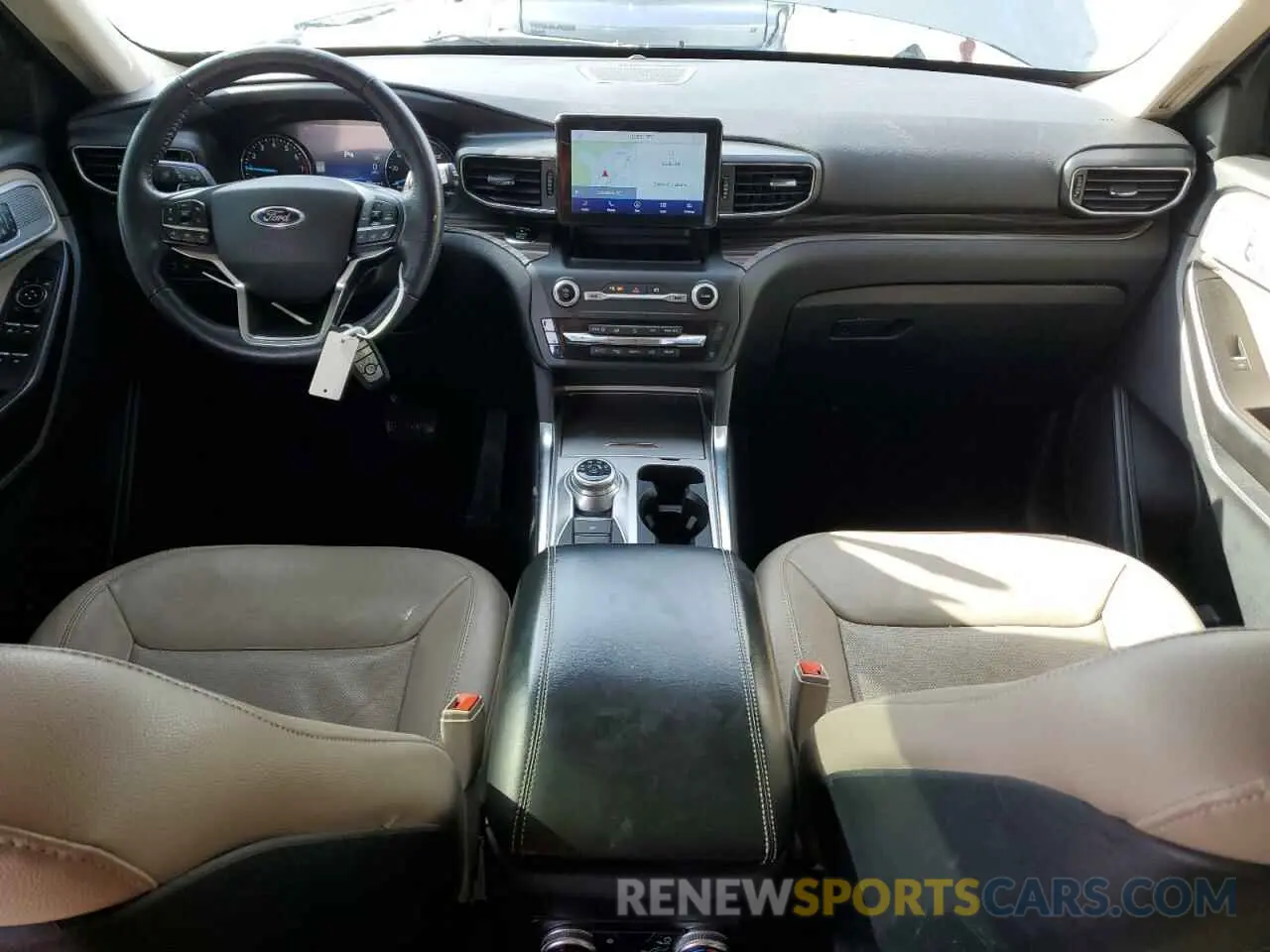 8 fotografías del automóvil dañado 1FMSK8FH4LGB95042 FORD EXPLORER 2020