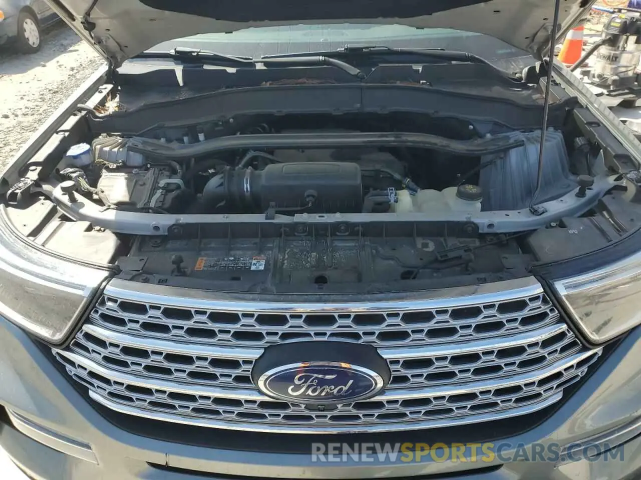 12 fotografías del automóvil dañado 1FMSK8FH5LGC03925 FORD EXPLORER 2020