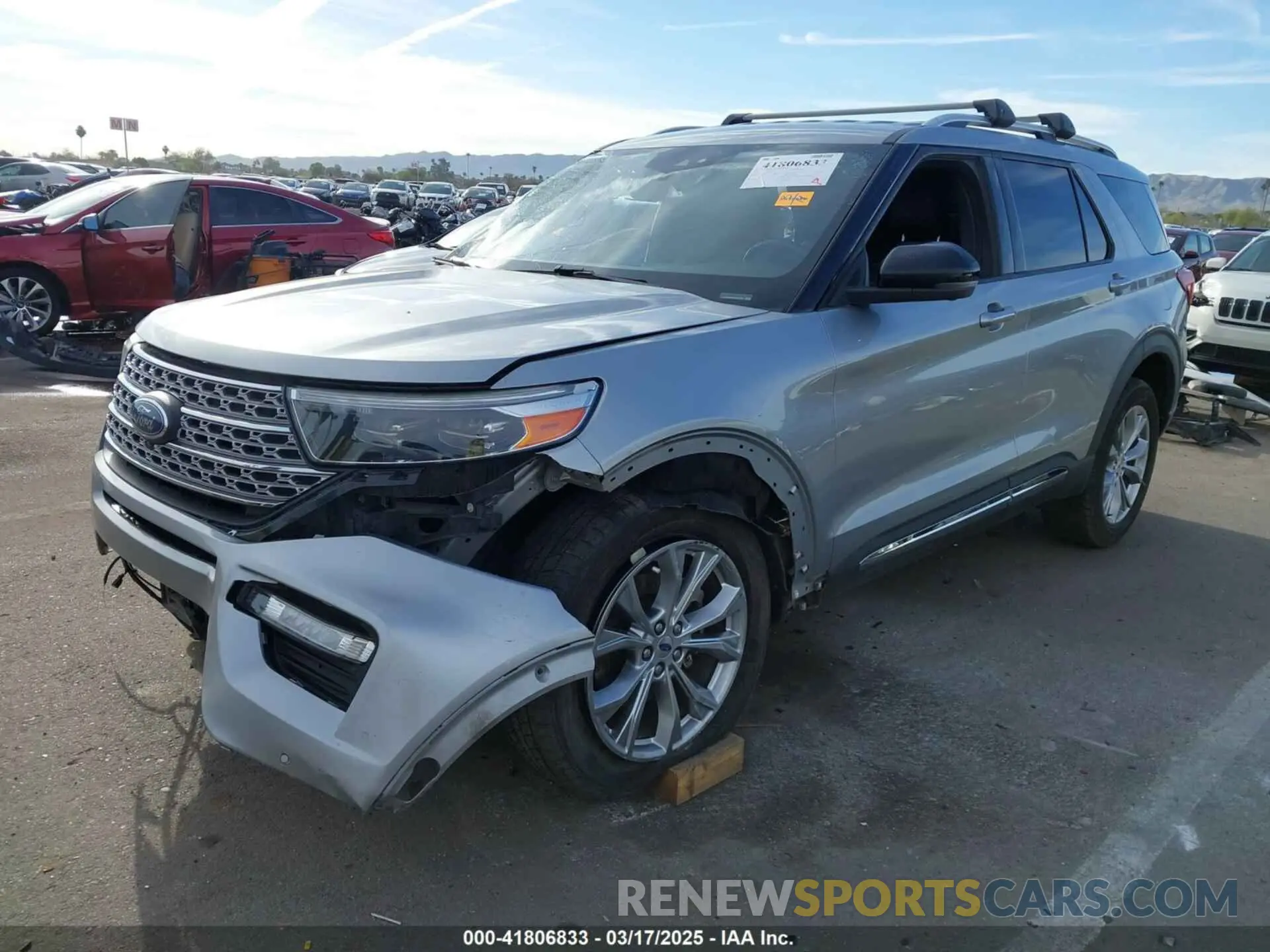 2 fotografías del automóvil dañado 1FMSK8FH6LGB77156 FORD EXPLORER 2020