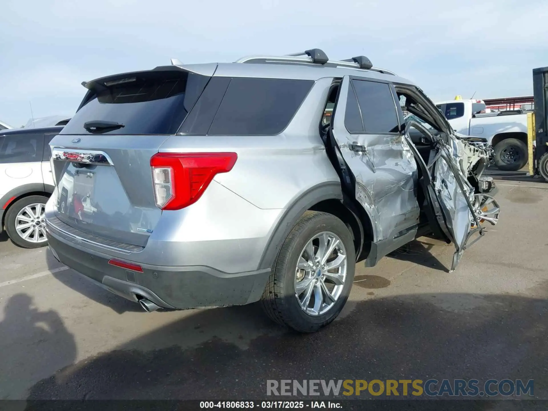 4 fotografías del automóvil dañado 1FMSK8FH6LGB77156 FORD EXPLORER 2020