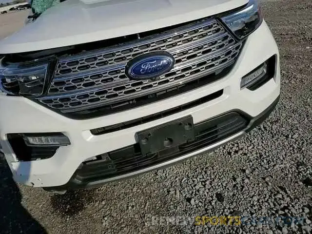 12 fotografías del automóvil dañado 1FMSK8FH7LGA13799 FORD EXPLORER 2020