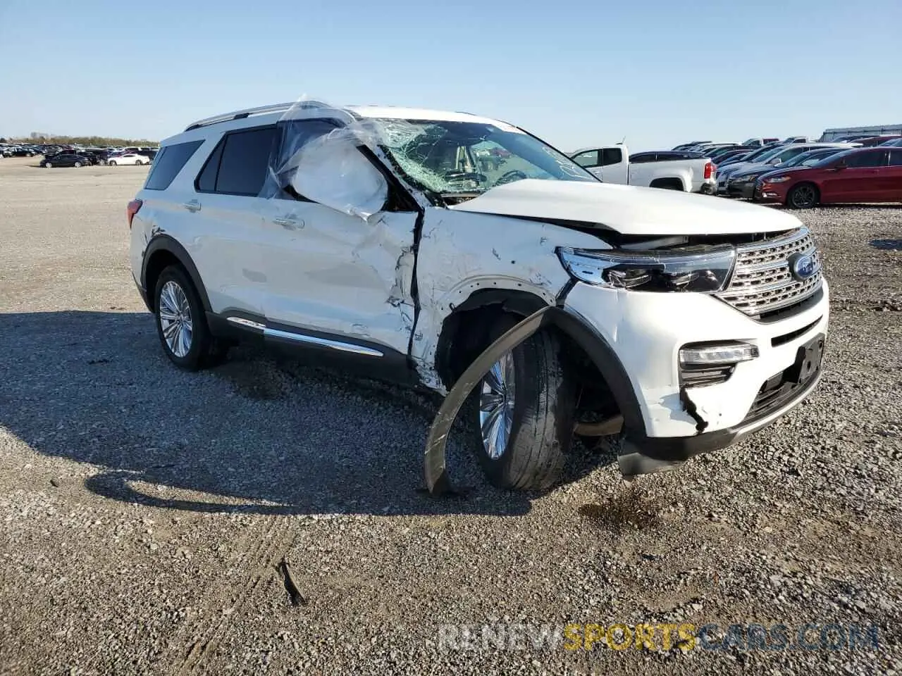 4 fotografías del automóvil dañado 1FMSK8FH7LGA13799 FORD EXPLORER 2020