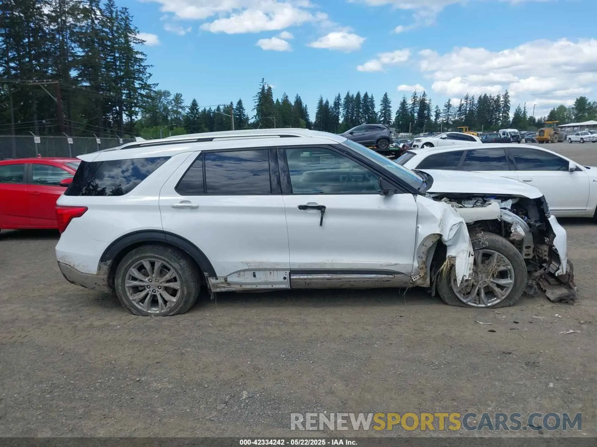 14 fotografías del automóvil dañado 1FMSK8FH7LGA93704 FORD EXPLORER 2020