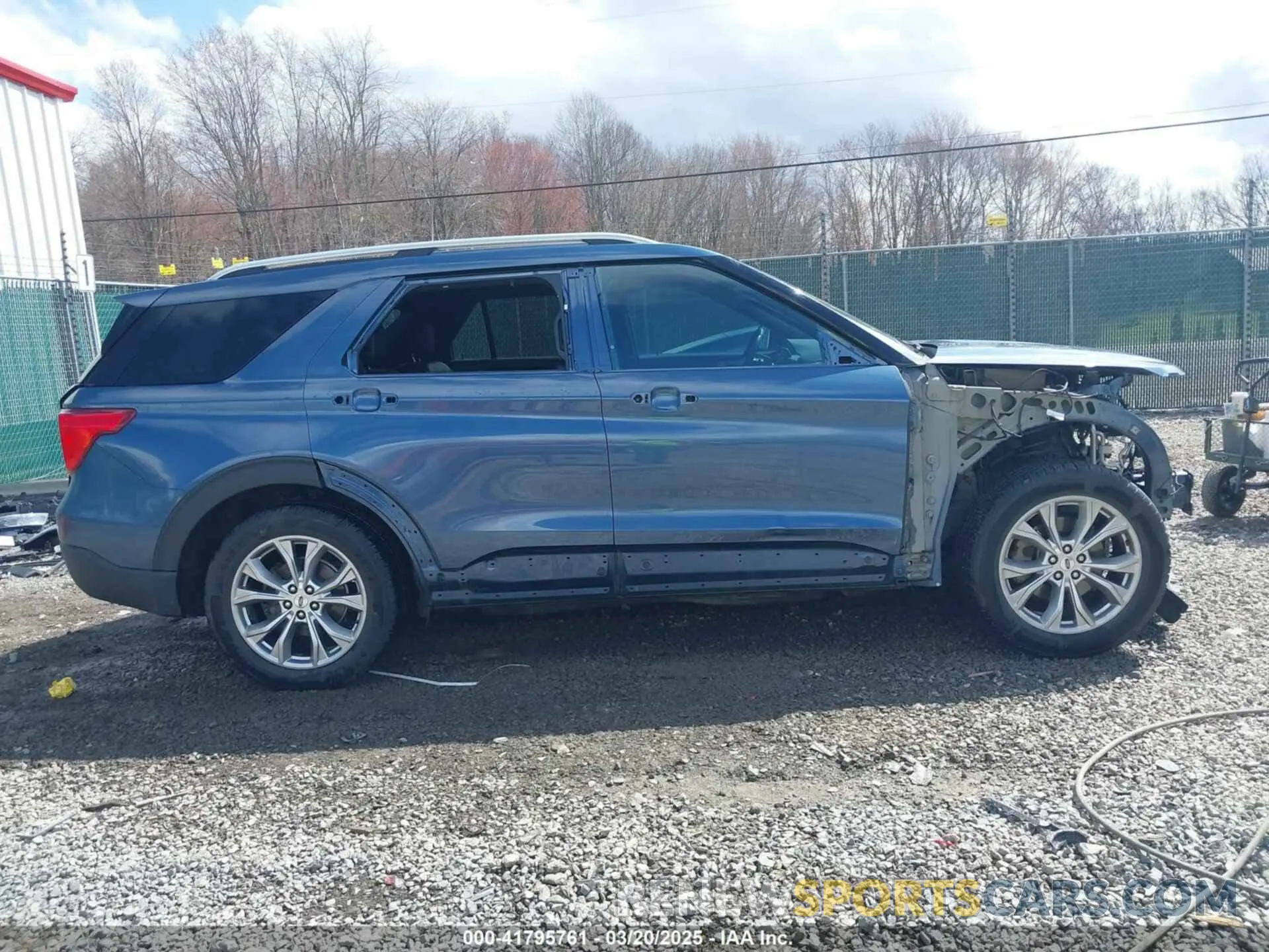 14 fotografías del automóvil dañado 1FMSK8FHXLGA93776 FORD EXPLORER 2020