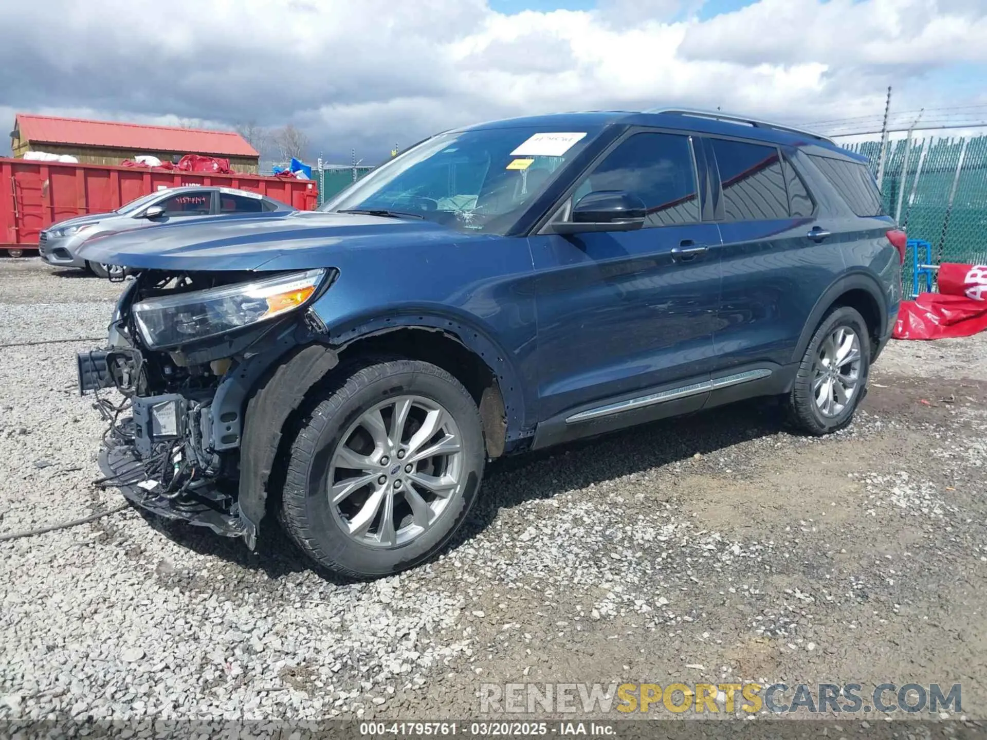 2 fotografías del automóvil dañado 1FMSK8FHXLGA93776 FORD EXPLORER 2020