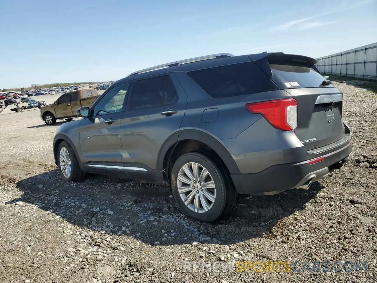 2 fotografías del automóvil dañado 1FMSK8FHXLGB34634 FORD EXPLORER 2020