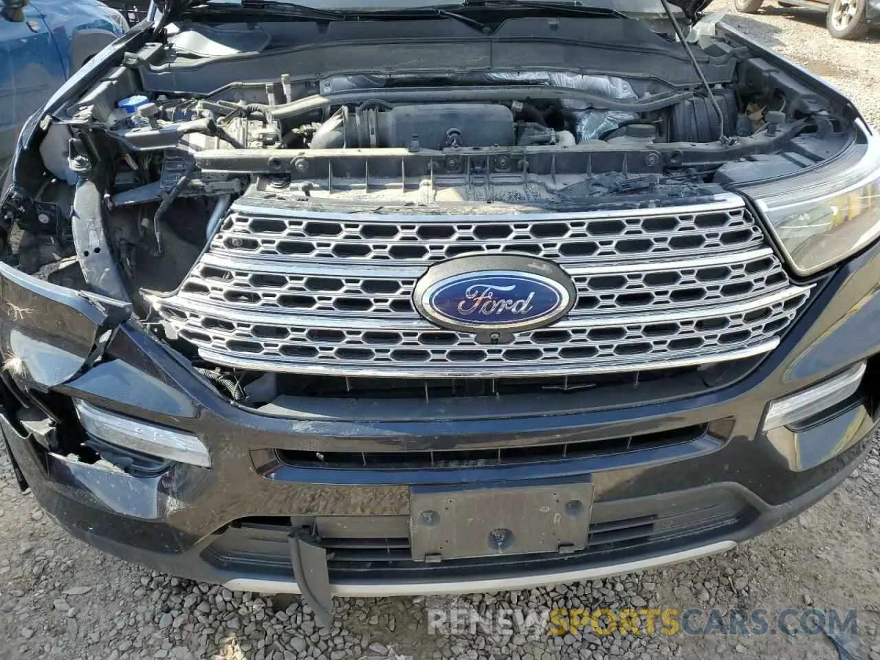 12 fotografías del automóvil dañado 1FMSK8FHXLGB45021 FORD EXPLORER 2020