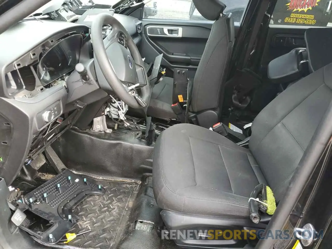 7 fotografías del automóvil dañado 1FM5K8AB0MGC25056 FORD EXPLORER 2021
