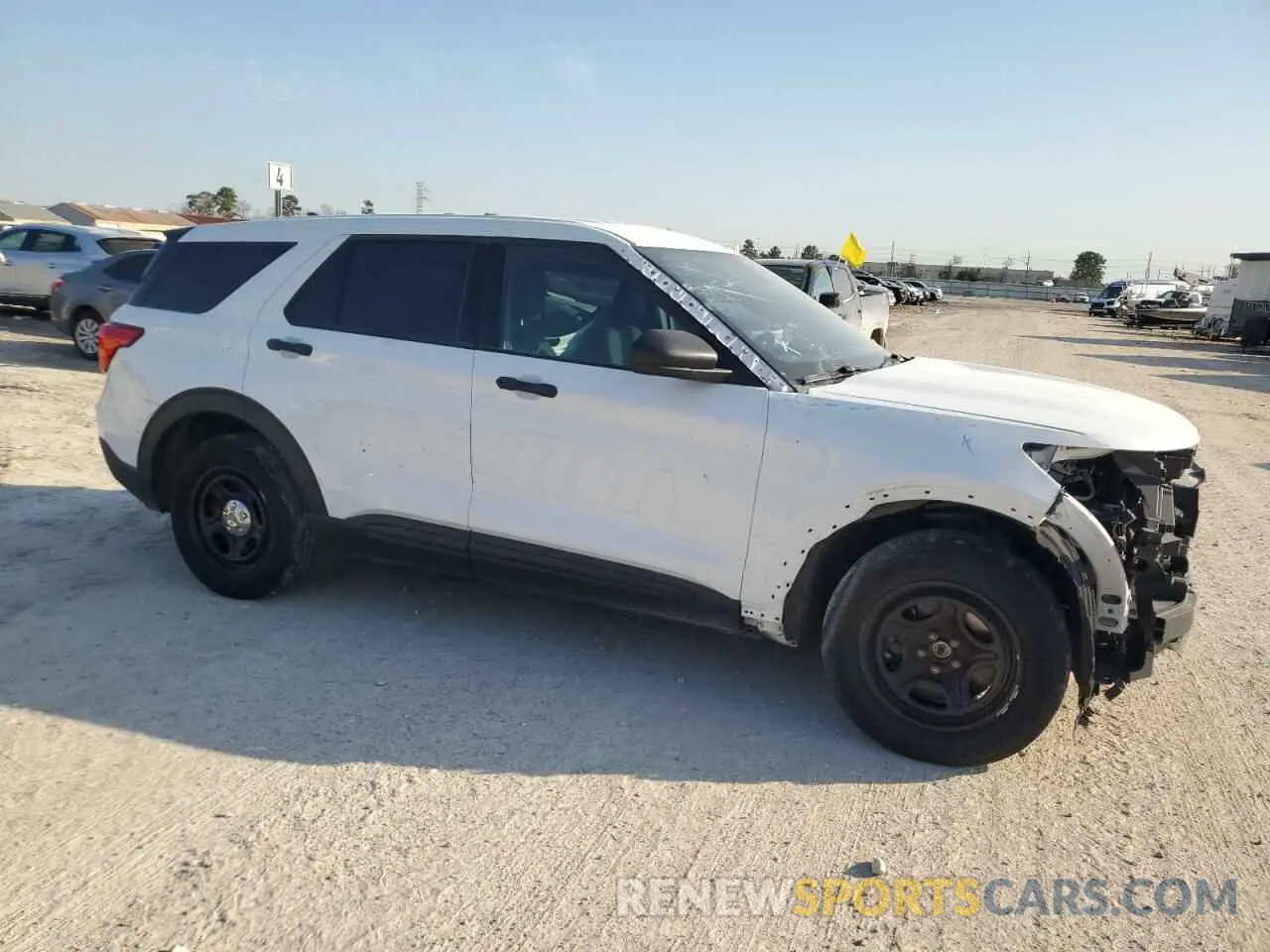 4 fotografías del automóvil dañado 1FM5K8AB1MGB83092 FORD EXPLORER 2021