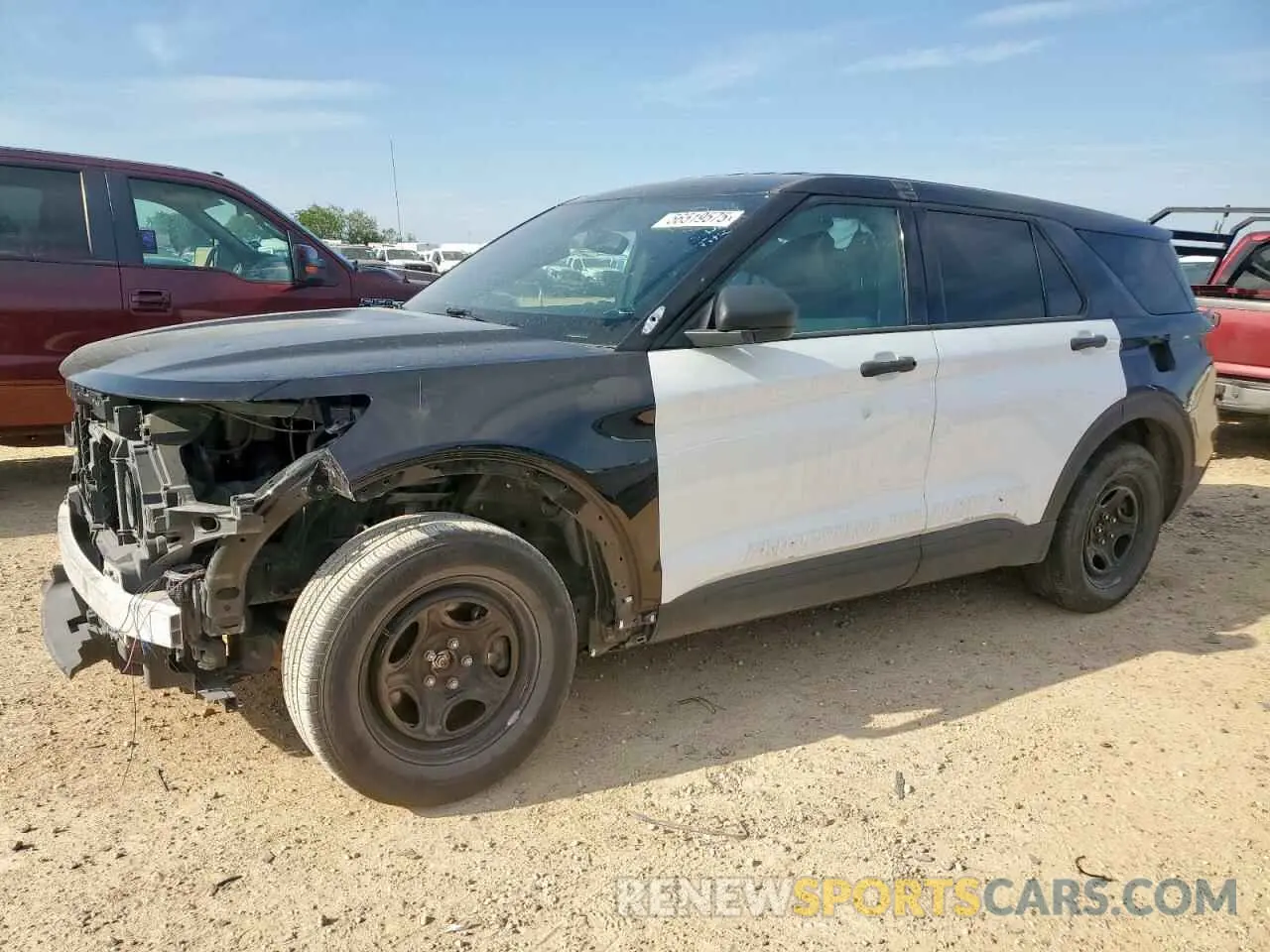 1 fotografías del automóvil dañado 1FM5K8AB3MGB99617 FORD EXPLORER 2021