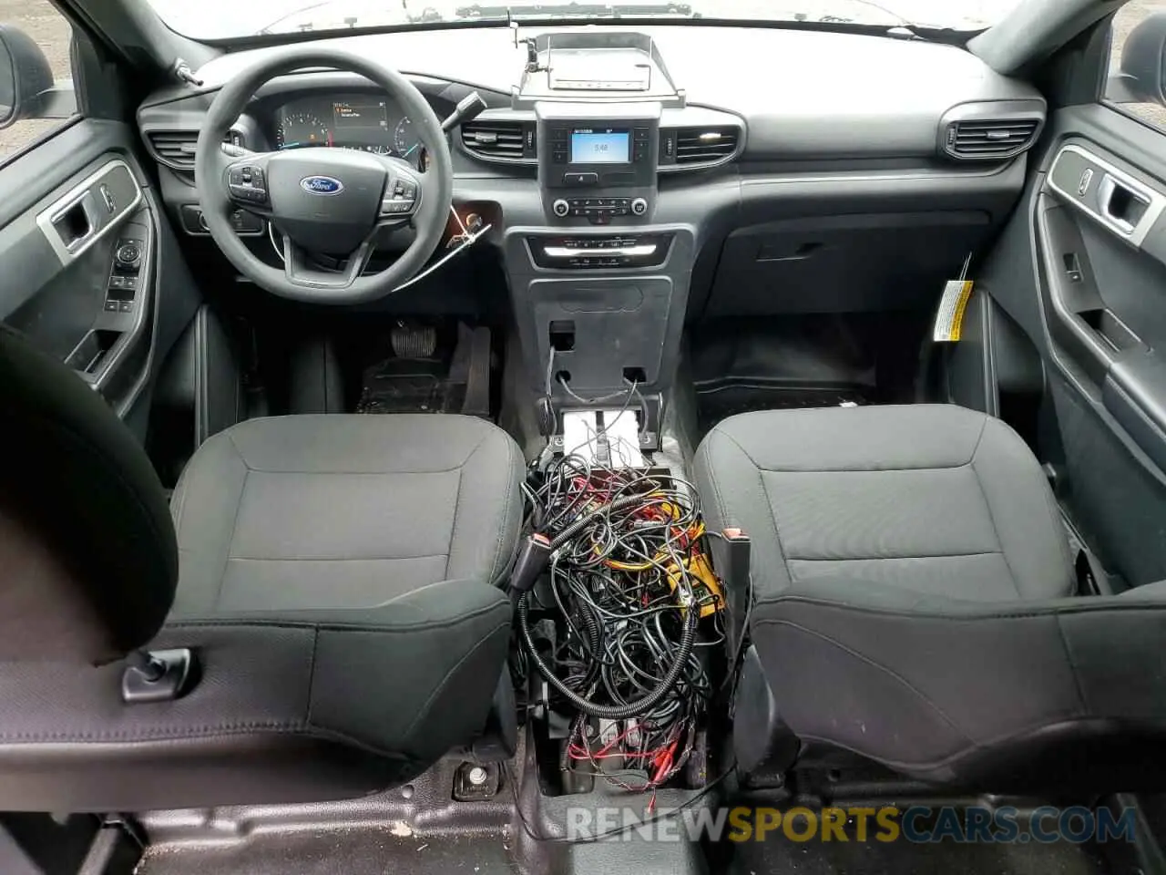 8 fotografías del automóvil dañado 1FM5K8AB3MGC44099 FORD EXPLORER 2021