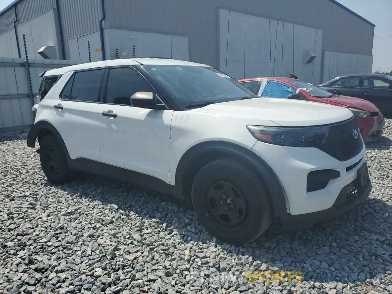 4 fotografías del automóvil dañado 1FM5K8AB4MGA46888 FORD EXPLORER 2021