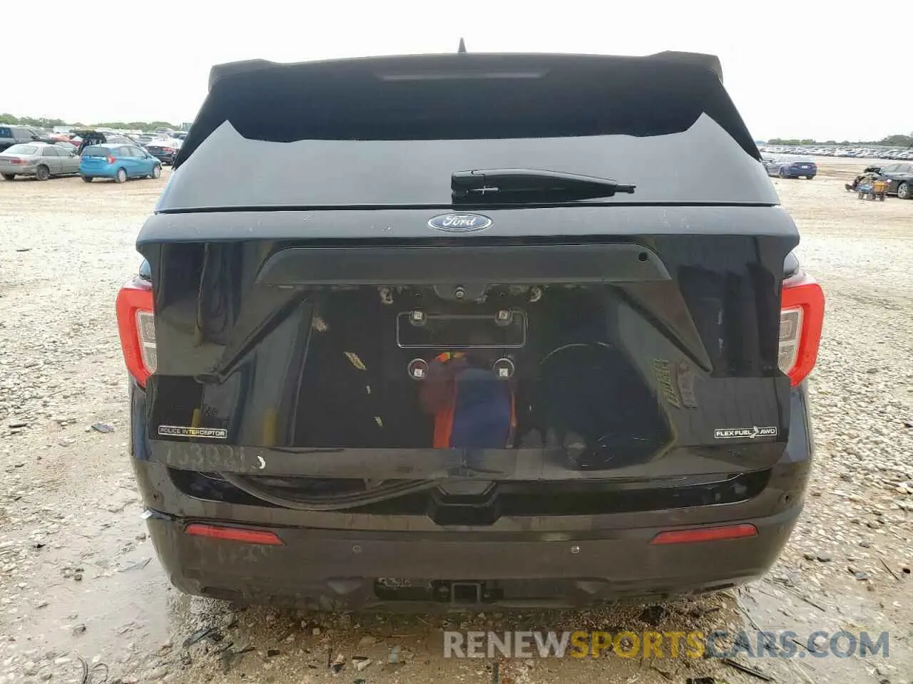 6 fotografías del automóvil dañado 1FM5K8AB4MGC31023 FORD EXPLORER 2021