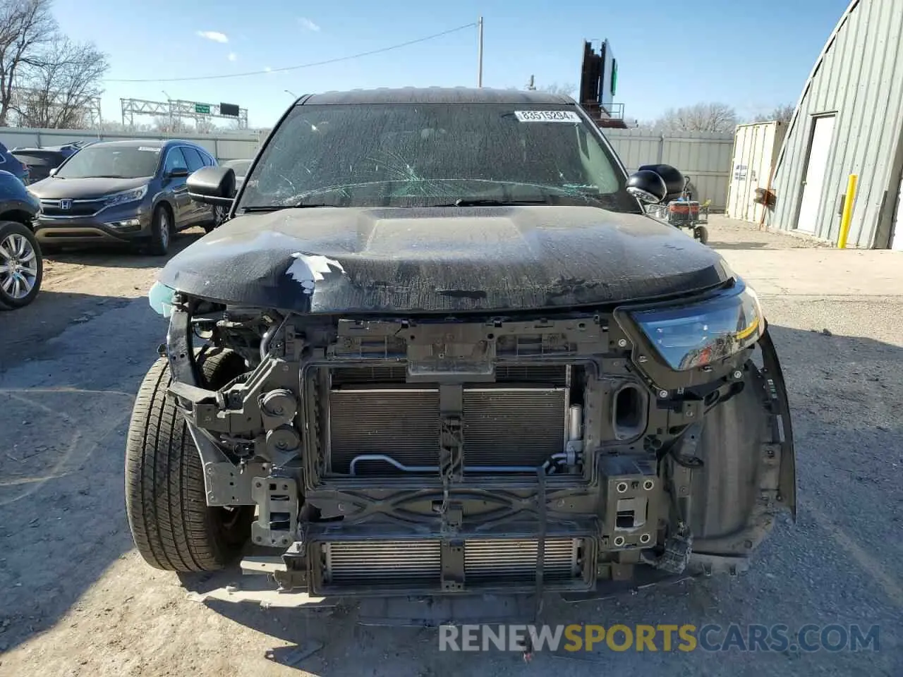 5 fotografías del automóvil dañado 1FM5K8AB5MGA42378 FORD EXPLORER 2021