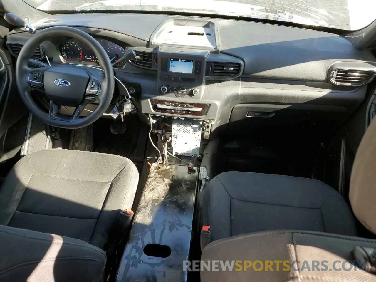 8 fotografías del automóvil dañado 1FM5K8AB5MGA42378 FORD EXPLORER 2021