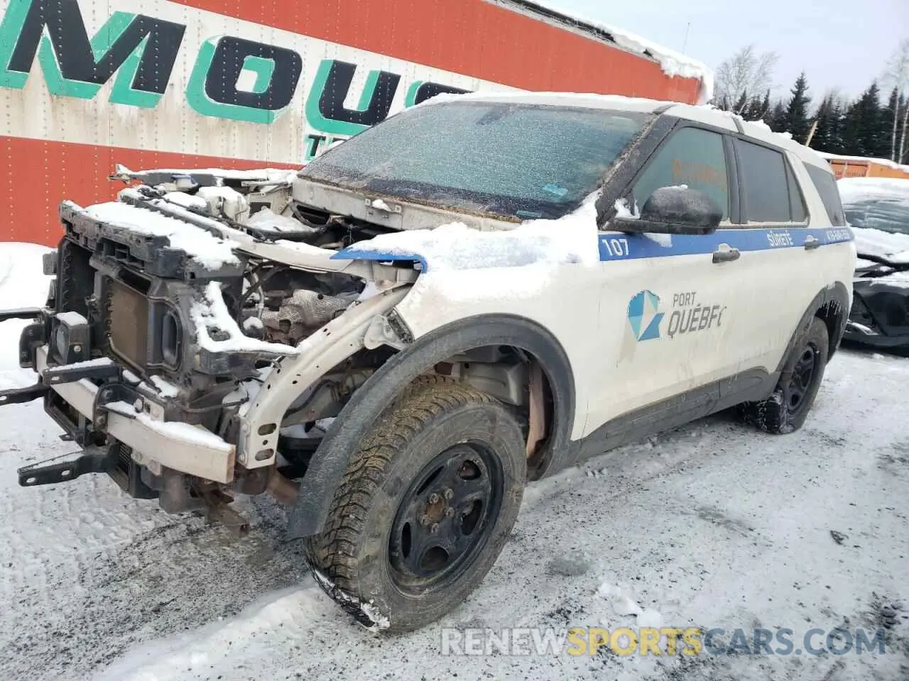 1 fotografías del automóvil dañado 1FM5K8AB6MGA08417 FORD EXPLORER 2021