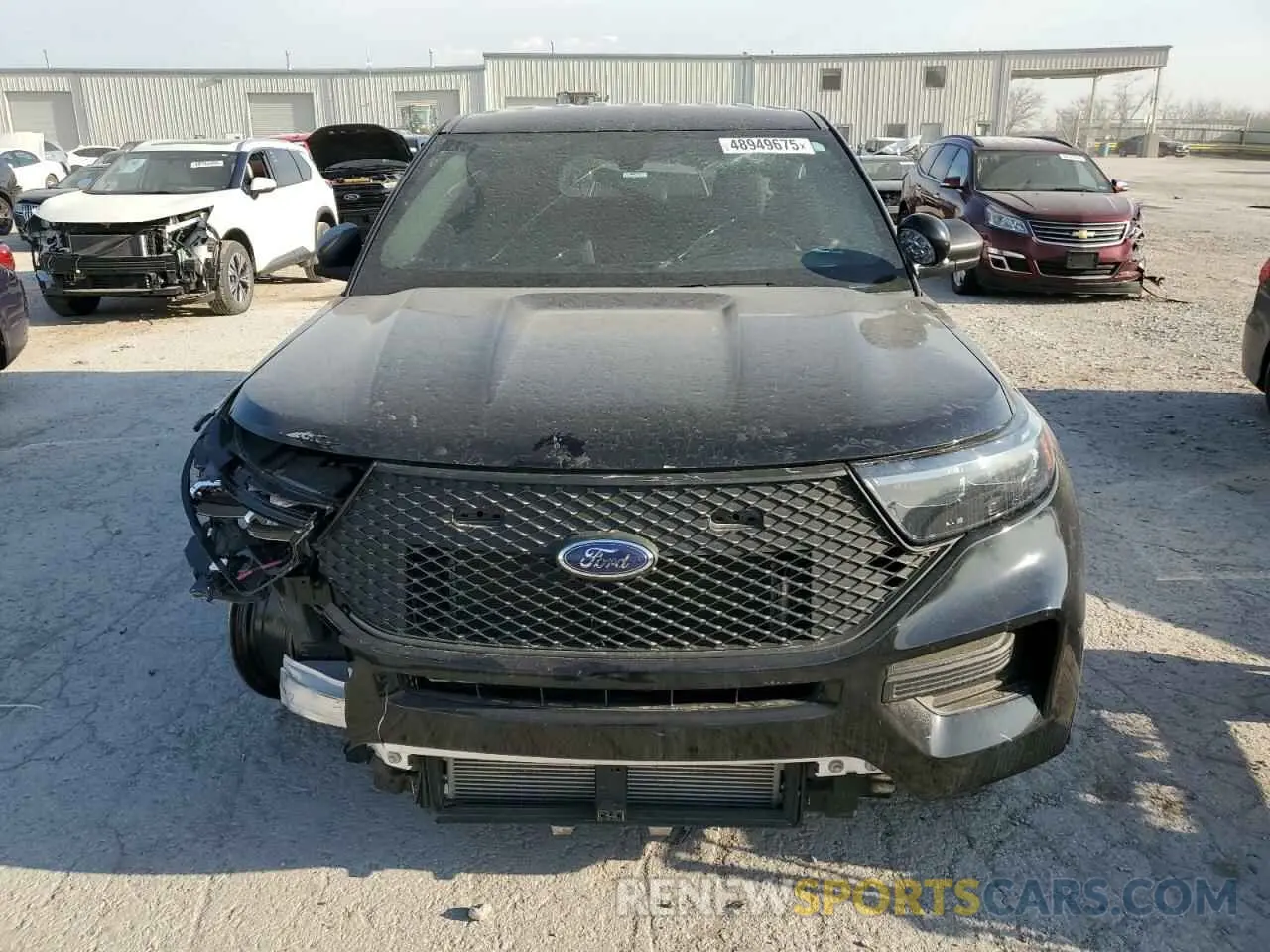 5 fotografías del automóvil dañado 1FM5K8AB6MGC00601 FORD EXPLORER 2021