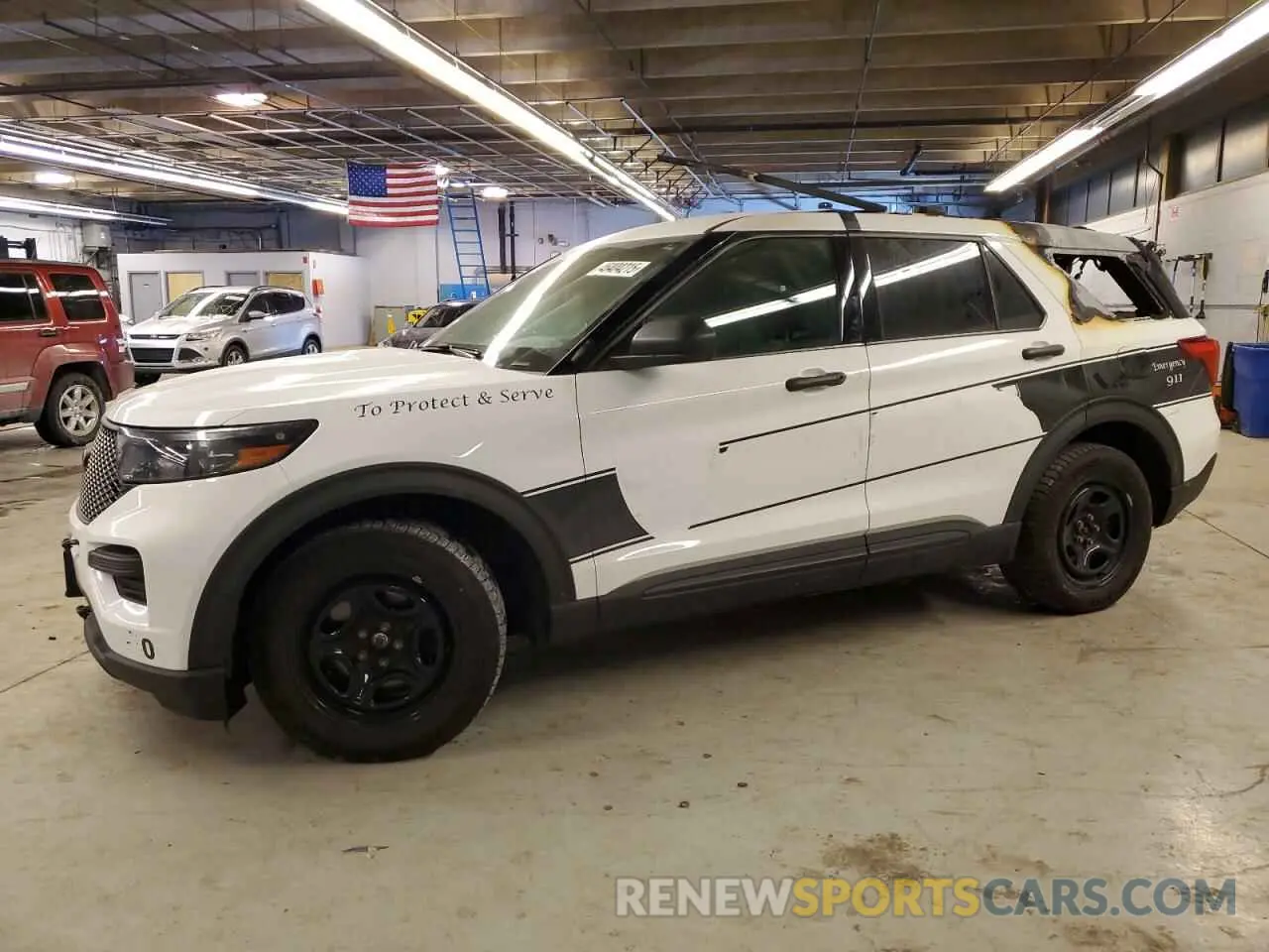 1 fotografías del automóvil dañado 1FM5K8AB7MGA07633 FORD EXPLORER 2021