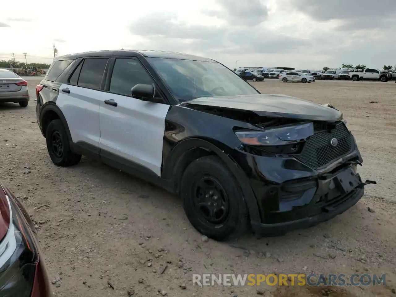 4 fotografías del automóvil dañado 1FM5K8AB9MGB99444 FORD EXPLORER 2021
