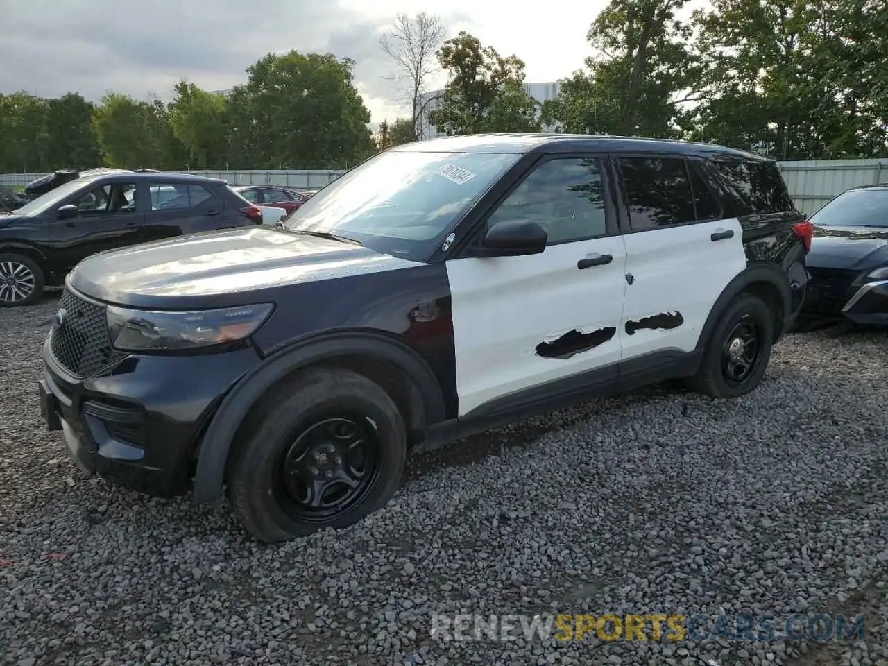 1 fotografías del automóvil dañado 1FM5K8AB9MGC41210 FORD EXPLORER 2021