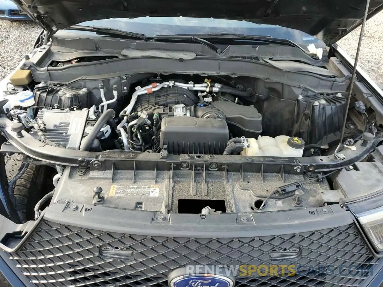 12 fotografías del automóvil dañado 1FM5K8AB9MGC41210 FORD EXPLORER 2021