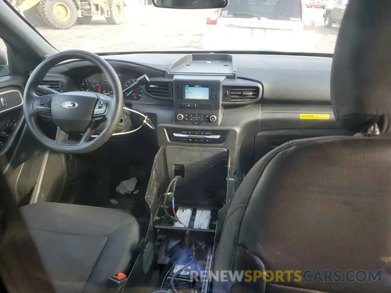 8 fotografías del automóvil dañado 1FM5K8AB9MGC41210 FORD EXPLORER 2021