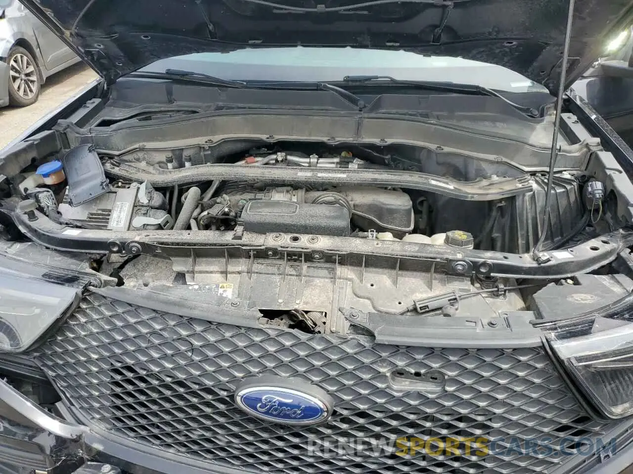 12 fotografías del automóvil dañado 1FM5K8ABXMGA18741 FORD EXPLORER 2021