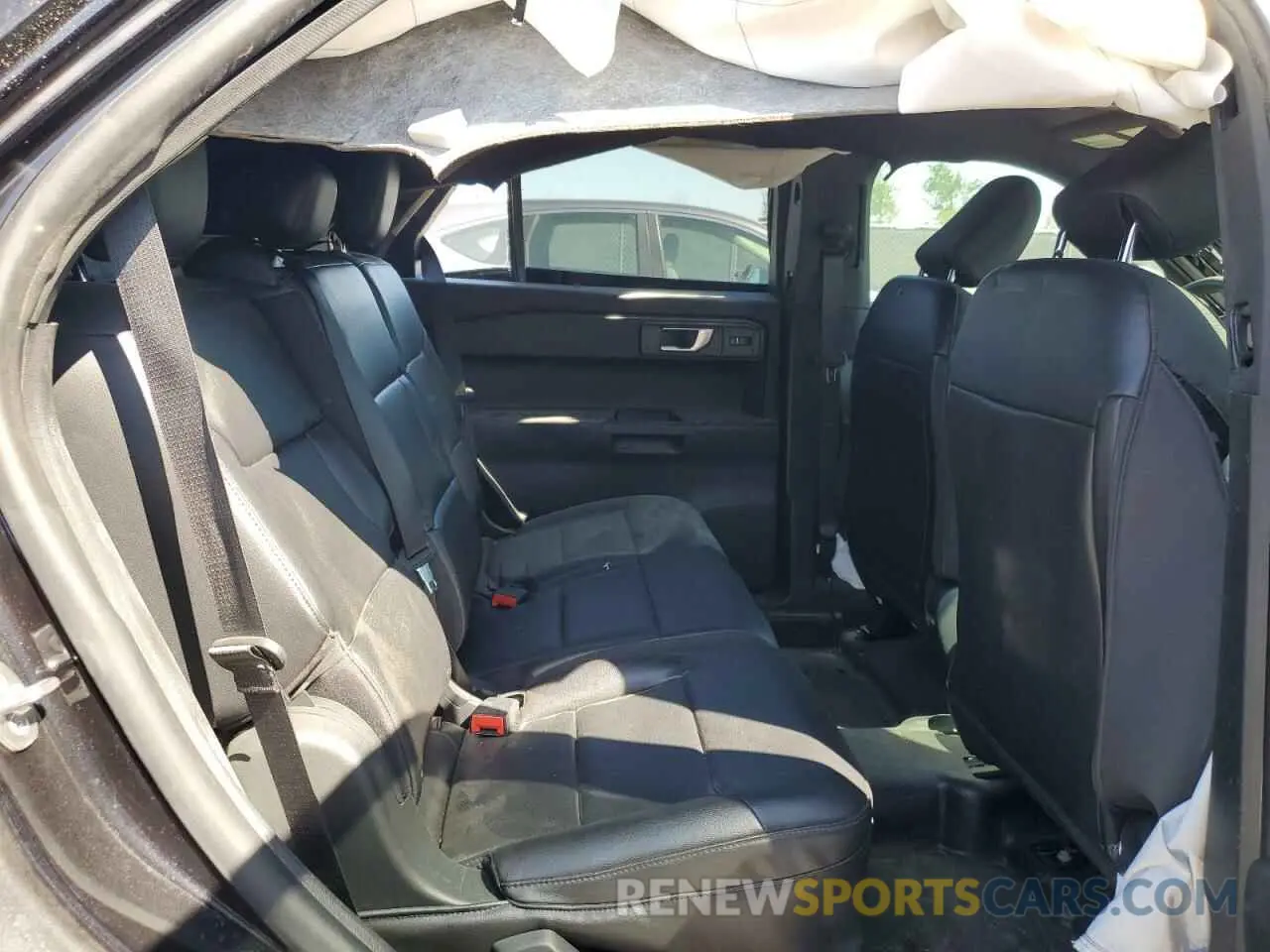 11 fotografías del automóvil dañado 1FM5K8ABXMGA96436 FORD EXPLORER 2021