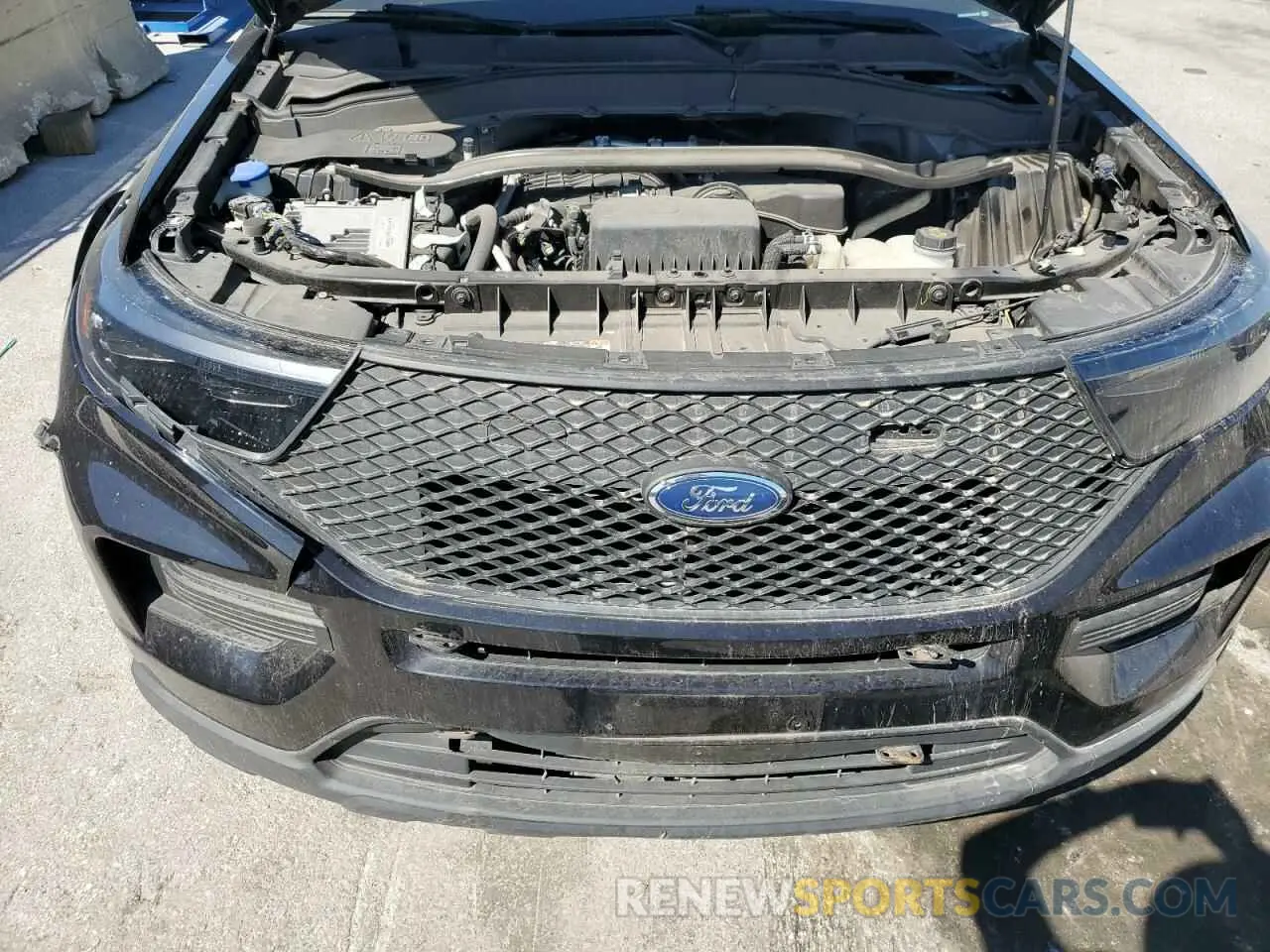 12 fotografías del automóvil dañado 1FM5K8ABXMGA96436 FORD EXPLORER 2021