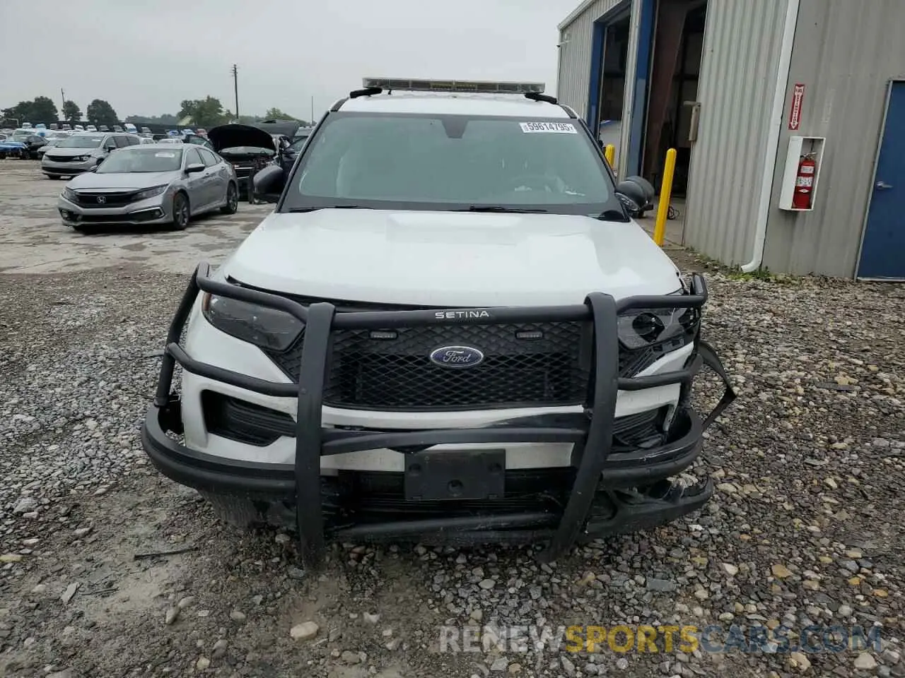 5 fotografías del automóvil dañado 1FM5K8ABXMGB83155 FORD EXPLORER 2021