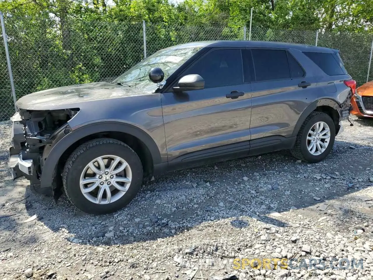 1 fotografías del automóvil dañado 1FM5K8ABXMGB83348 FORD EXPLORER 2021