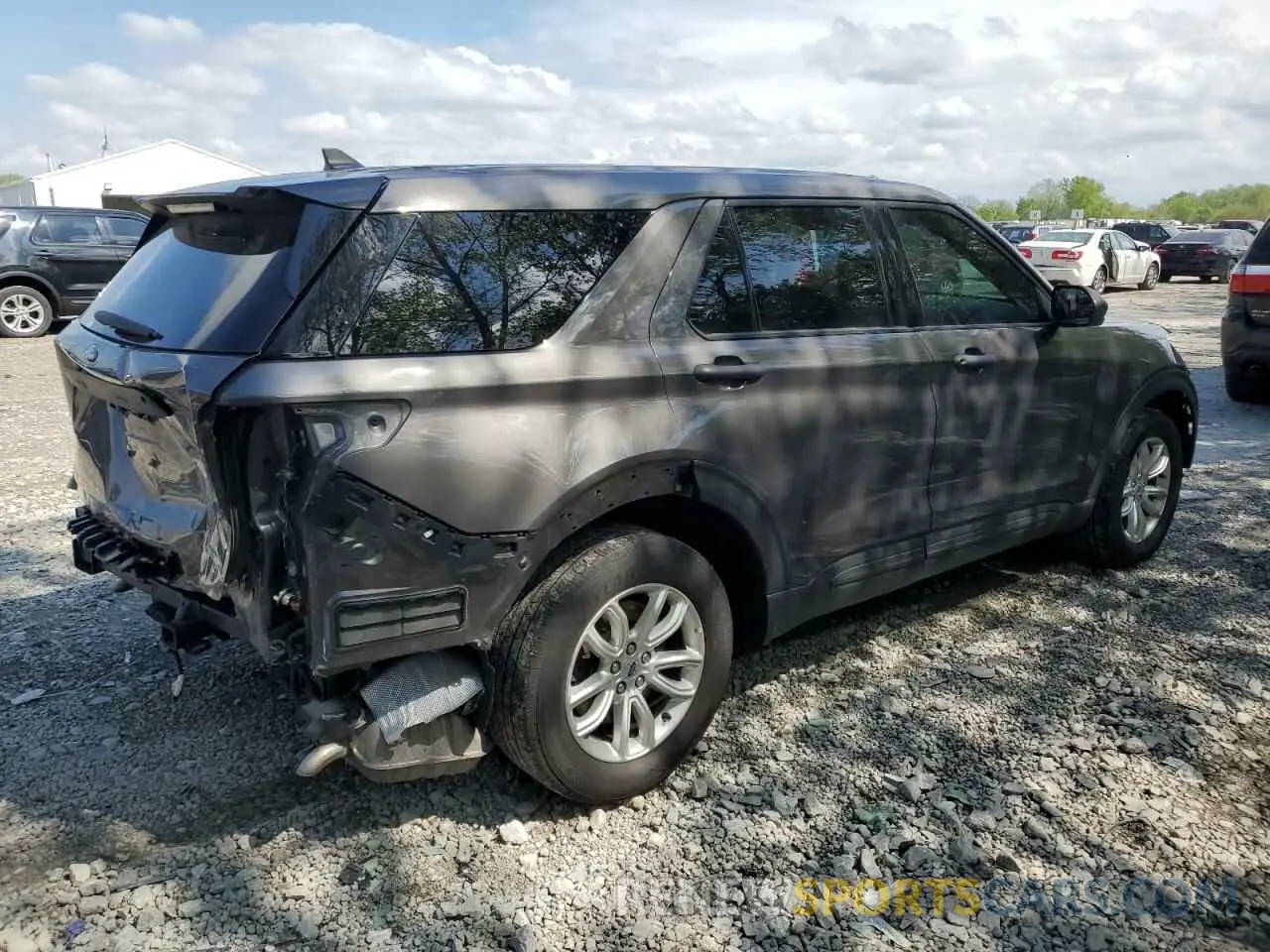 3 fotografías del automóvil dañado 1FM5K8ABXMGB83348 FORD EXPLORER 2021