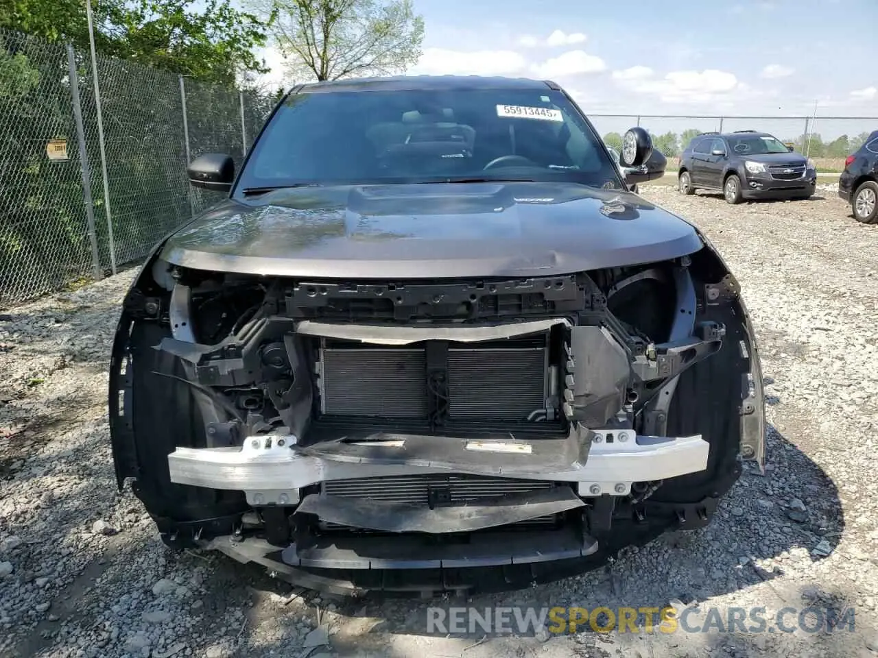 5 fotografías del automóvil dañado 1FM5K8ABXMGB83348 FORD EXPLORER 2021