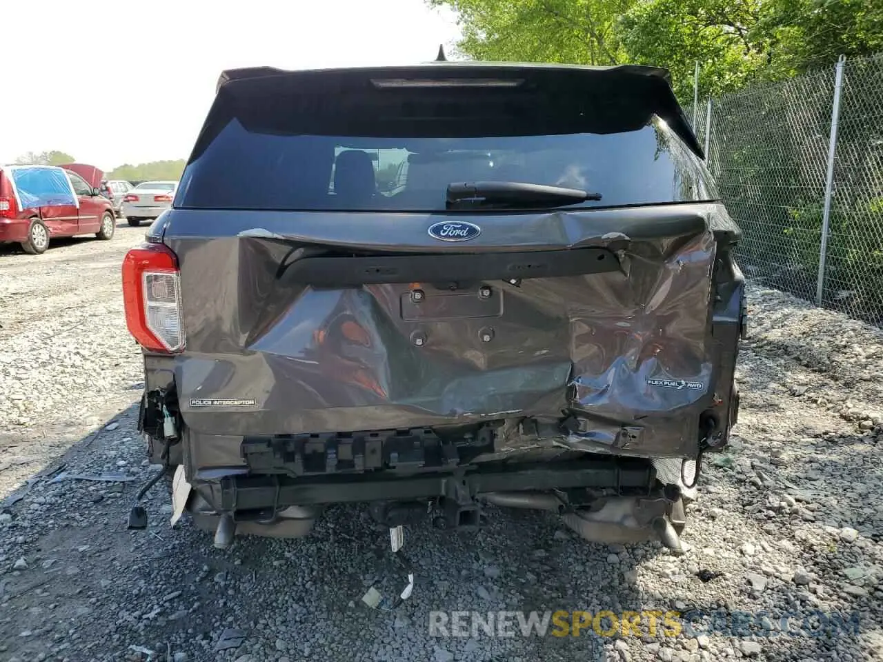 6 fotografías del automóvil dañado 1FM5K8ABXMGB83348 FORD EXPLORER 2021