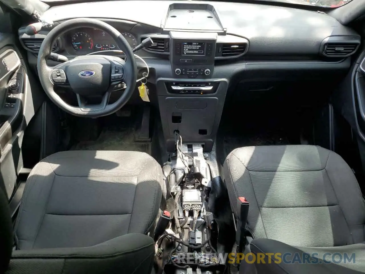 8 fotografías del automóvil dañado 1FM5K8ABXMGB83348 FORD EXPLORER 2021
